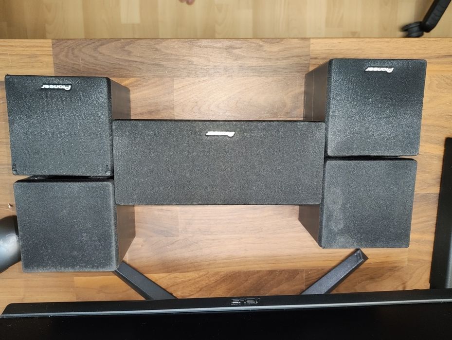 Colunas PIONEER + SUBWOOFER VINTAGE