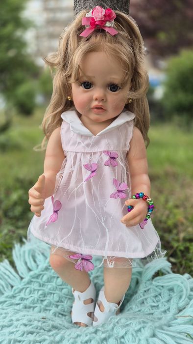 Реборн лялька  вінілова 55 см, Reborn  кукла