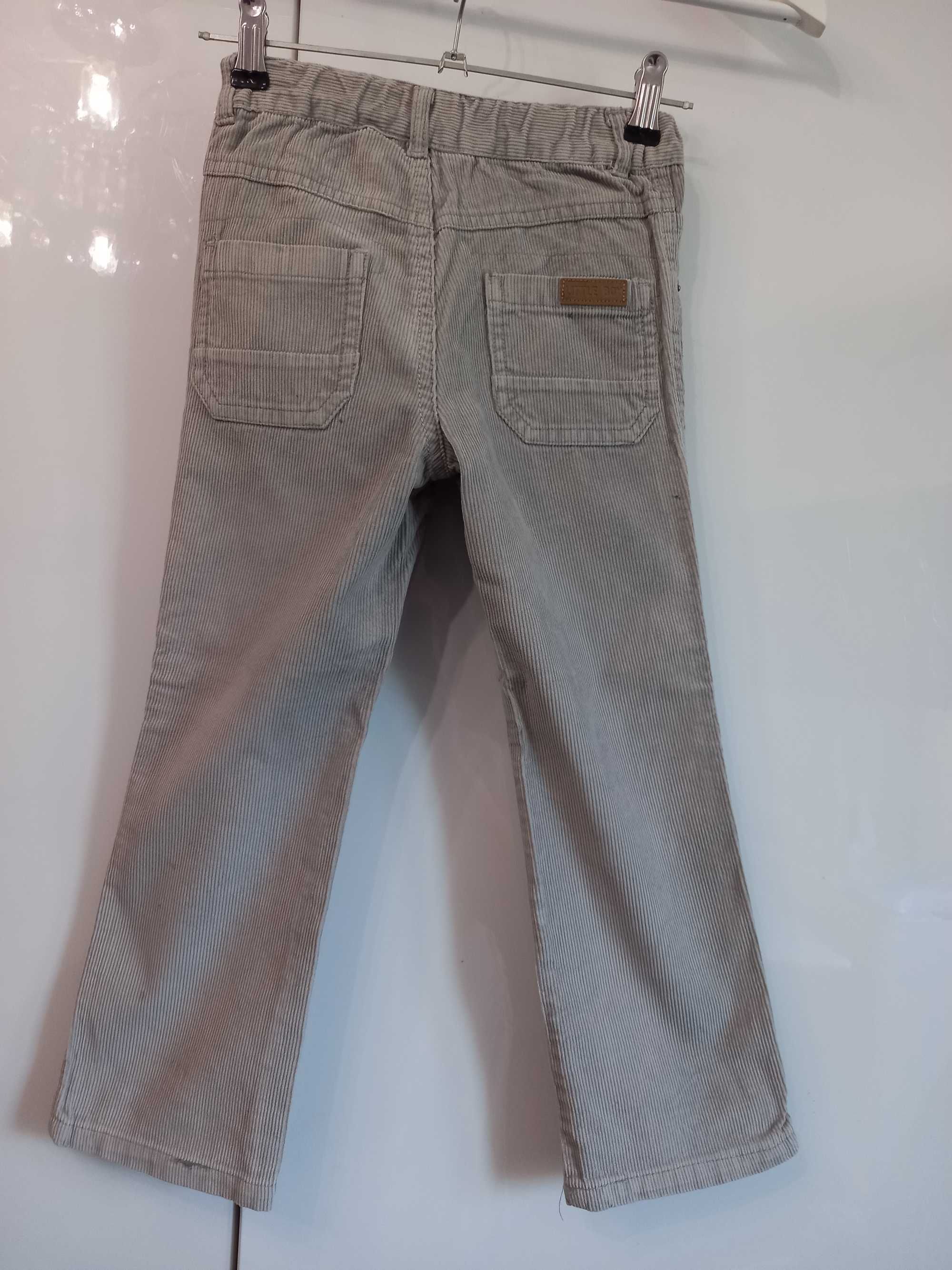 р. 110 - 116 KIDKANAI вельветовые штаны джинсы на 5 - 6 лет Франция