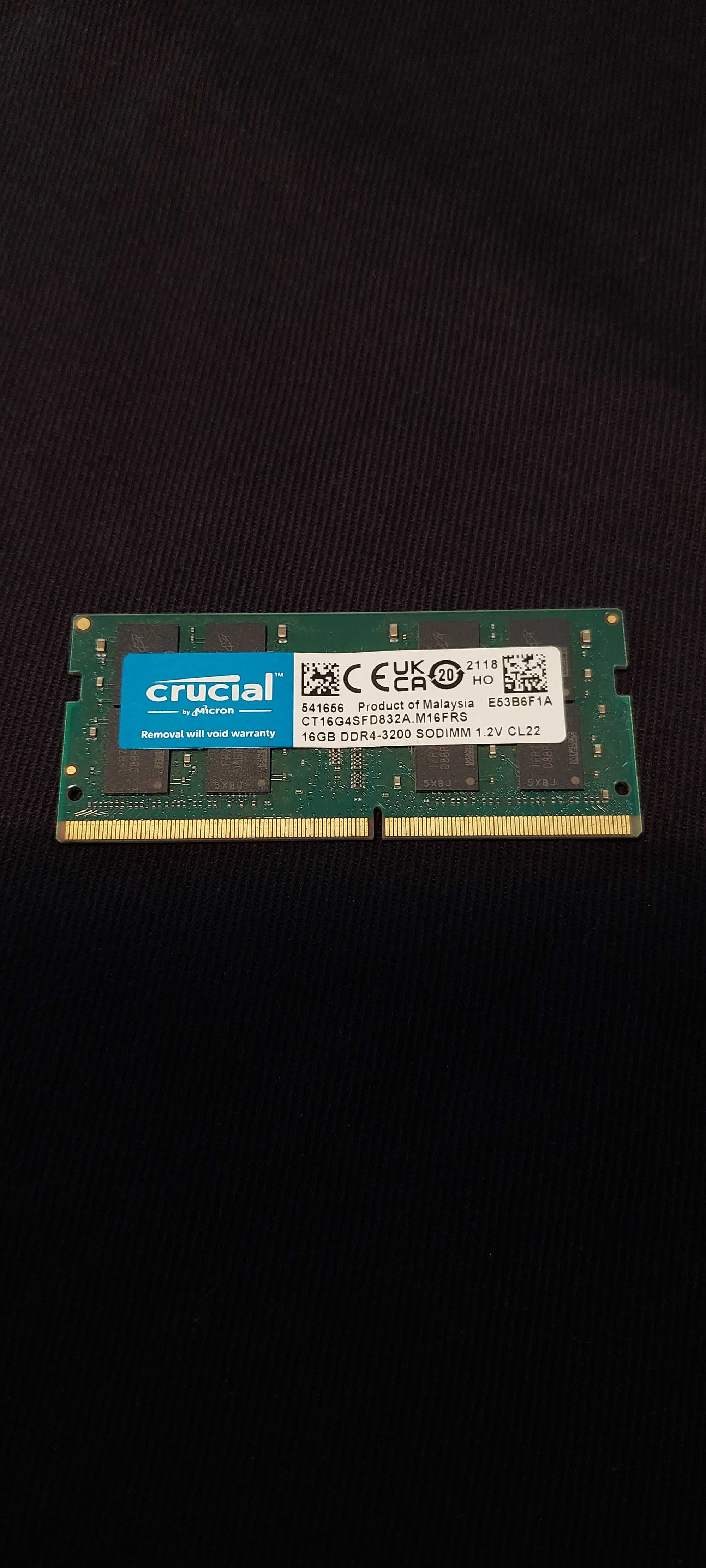 Memória para portátil Crucial 16GB DDR4-3200MHz CL22