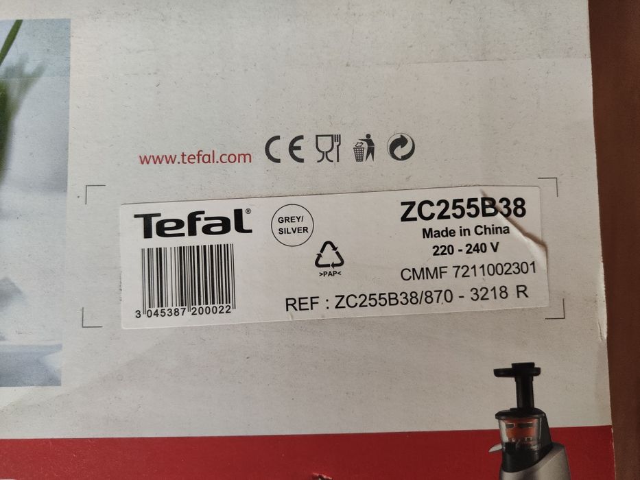 Wyciskarka wolnoobrotowa Tefal