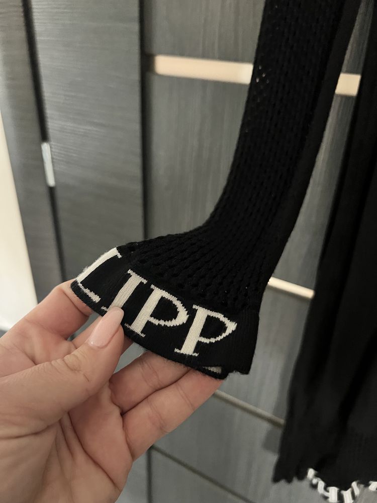Plein sukienka sweterkowa L