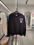 Худі AMI Paris Oversize Ami de Coeur hoodie Black