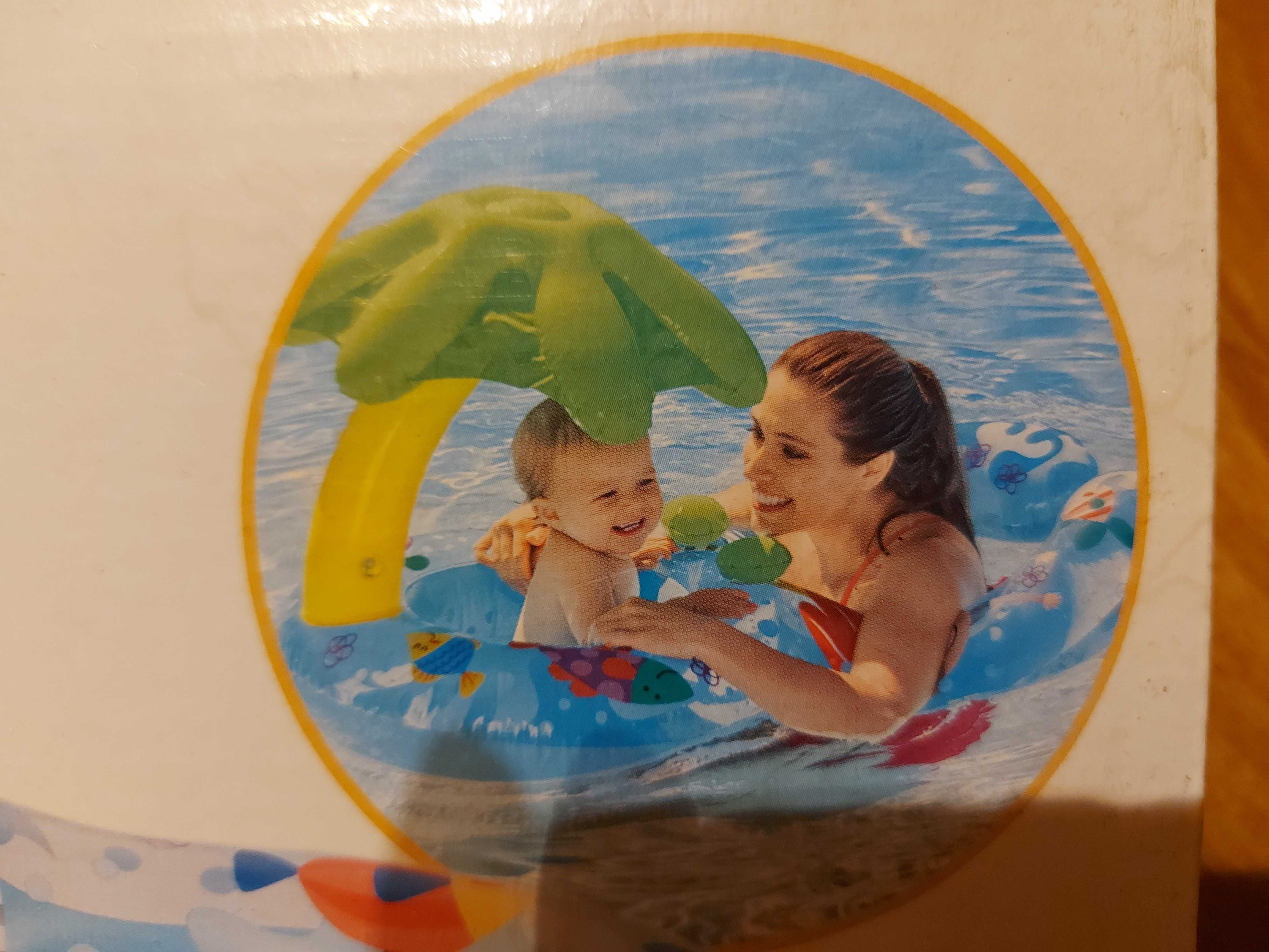 Новий надувний круг для мами і дитини