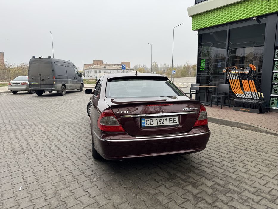 Mercedes -Bens w211 рестайлинг