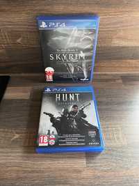 PlayStation Ps 4 Ps 5 Hunt Showdown, Skyrim The Elder Scrolls V!