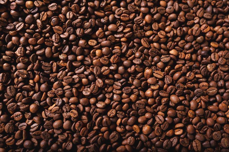 Кофе в зернах крепкий с пенкой