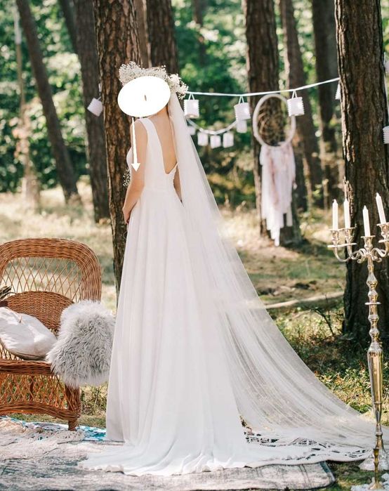 Welon katedralny gładki Ivory 2 m