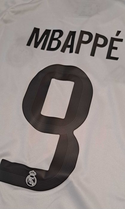 Mbappe Real Madryt Zestaw Dziecięcy Sezon 25/26 Rozmiar 145-155cm