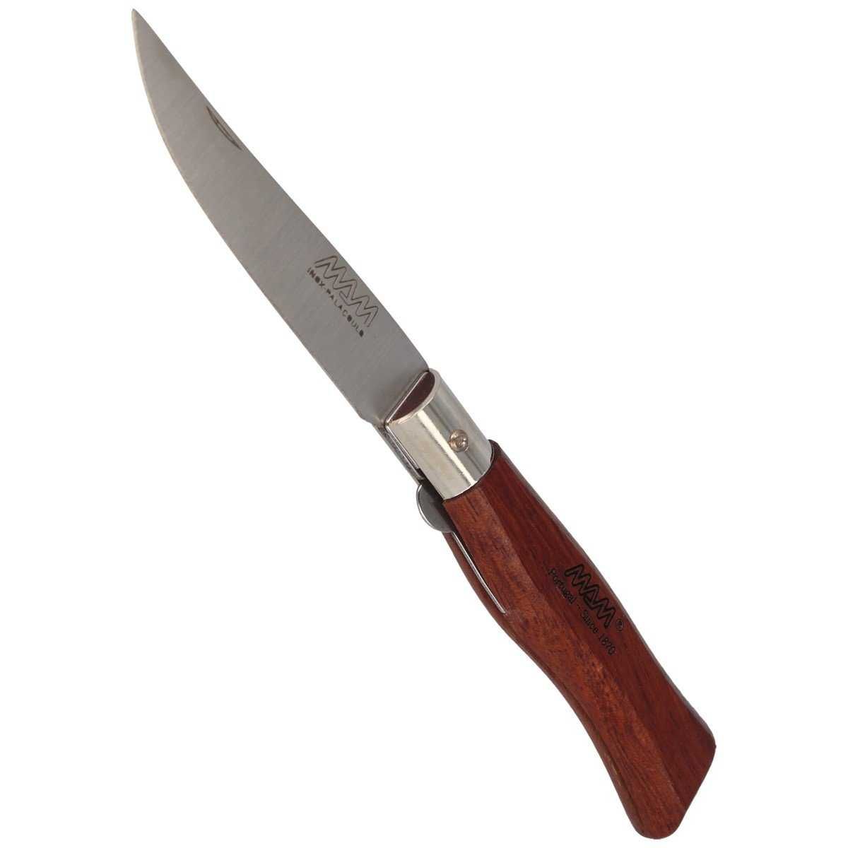 Nóż MAM Douro Big z blokadą, Dark Beech Wood 90mm  Opinel