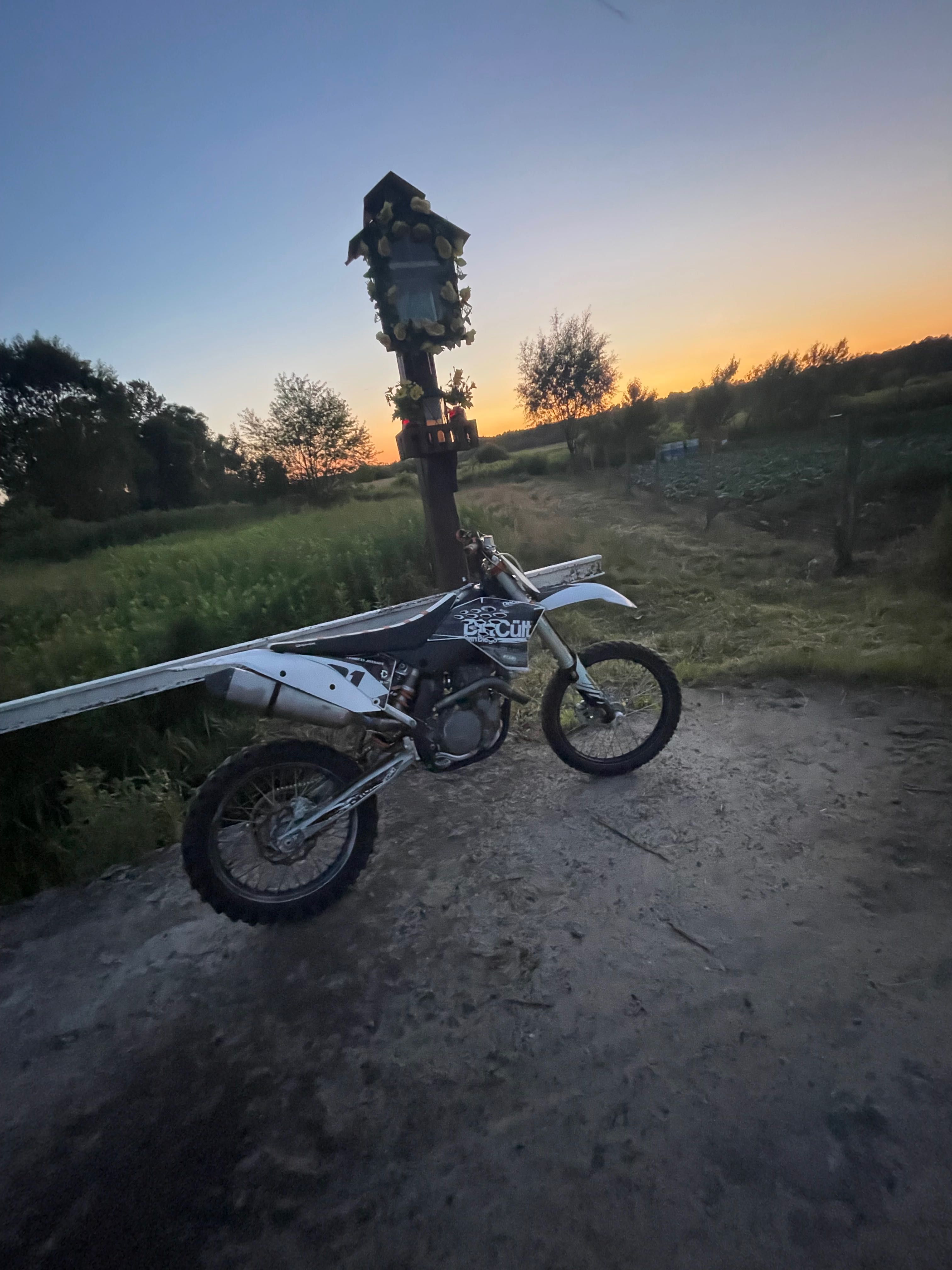 KTM SXF 450 09r sx używa kx rm