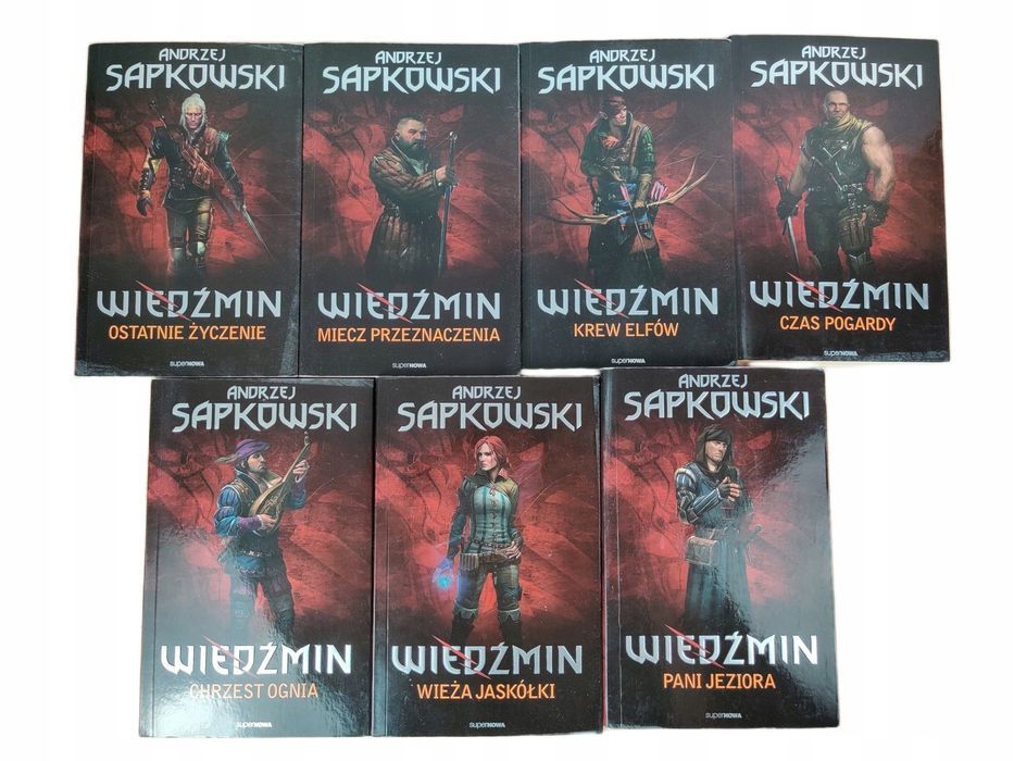 Wiedźmin 1-7 / Gra / Andrzej Sapkowski
