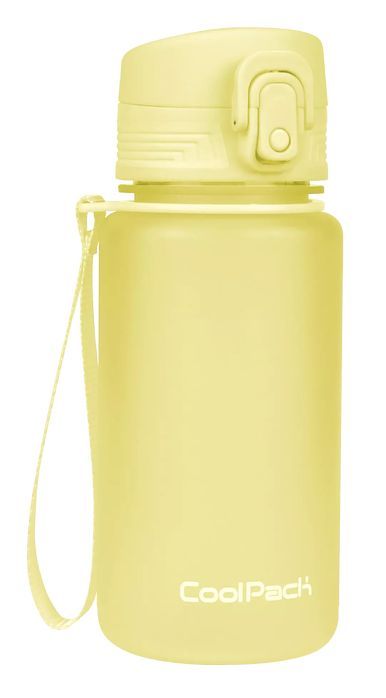 Bidon 400ml Coolpack brisk mini powder yellow. Patio