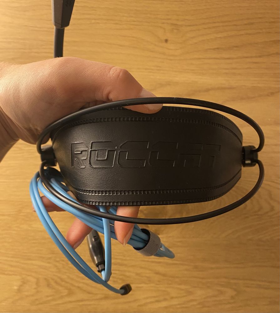 Słuchawki Roccat Renga z mikrofonem (nowe, czarne)