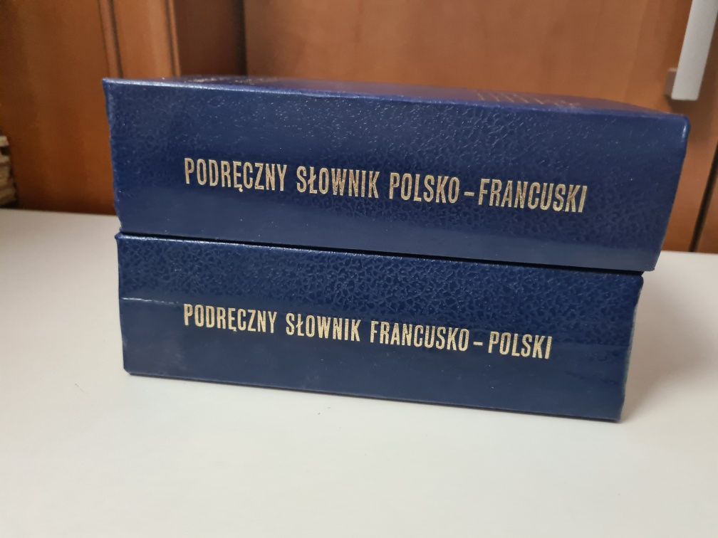 Podręczny słownik polsko-francuski + francusko-polski z suplementem