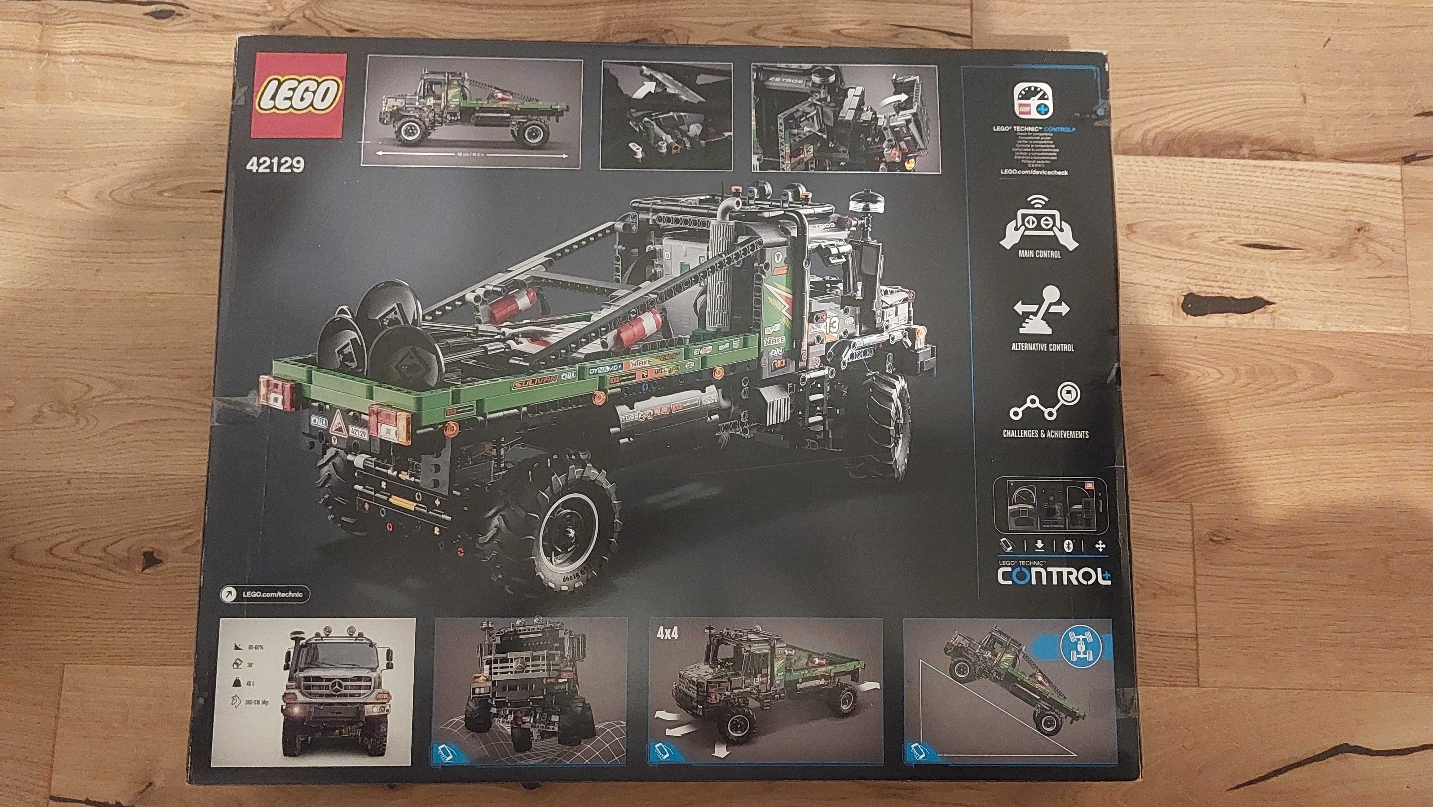 Lego Technic 42129 Mercedes Zetros  - nowy z plombami