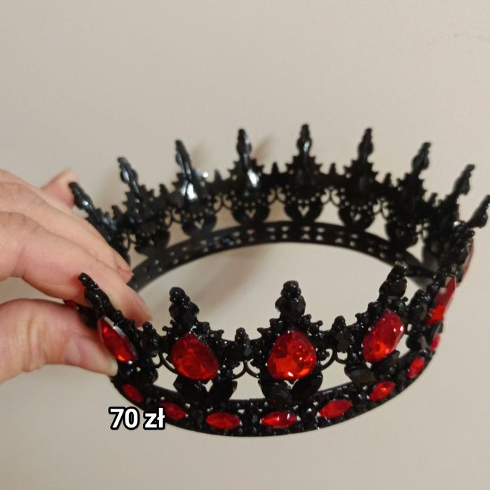 Korona na tort, sesja zdjęciowa, fryzury