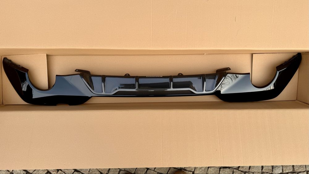 Dyfuzor carbon osłona zderzaka BMW g20  oem m performance