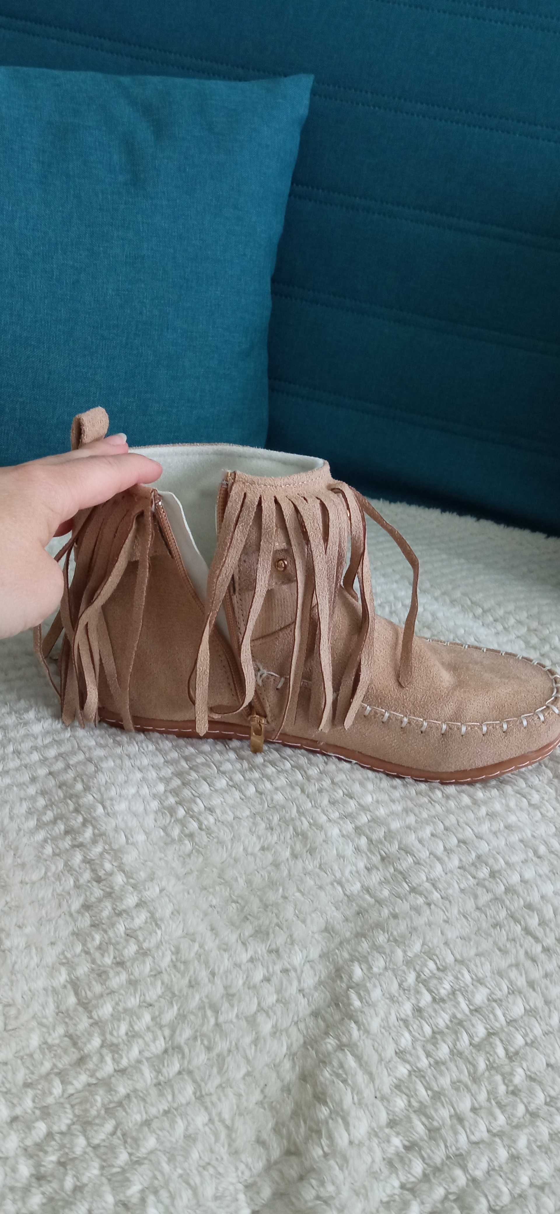 Botki BOHO rozm. 39 NOWE