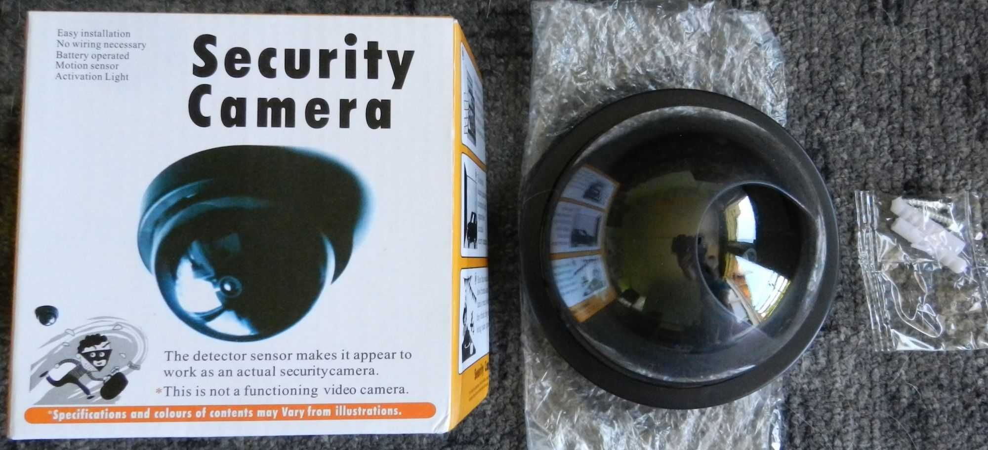 Nowa atrapa kamery monitoringu, security camera, fake dummy