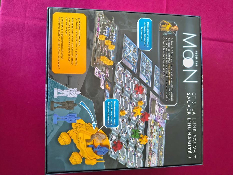 From the moon jogo de tabuleiro