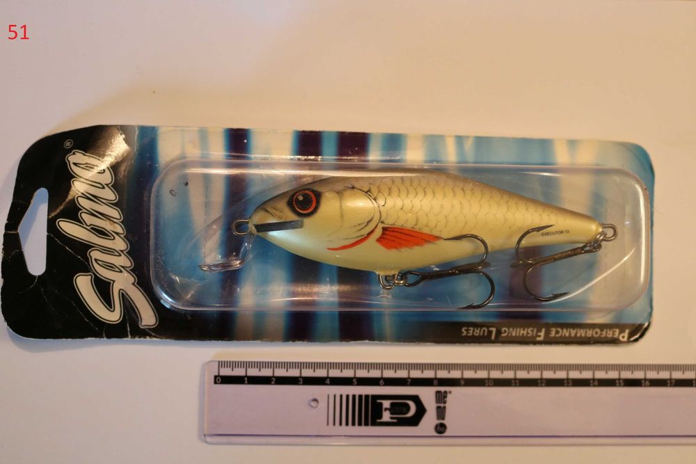 Stare woblery Salmo - ok. 150 sztuk!