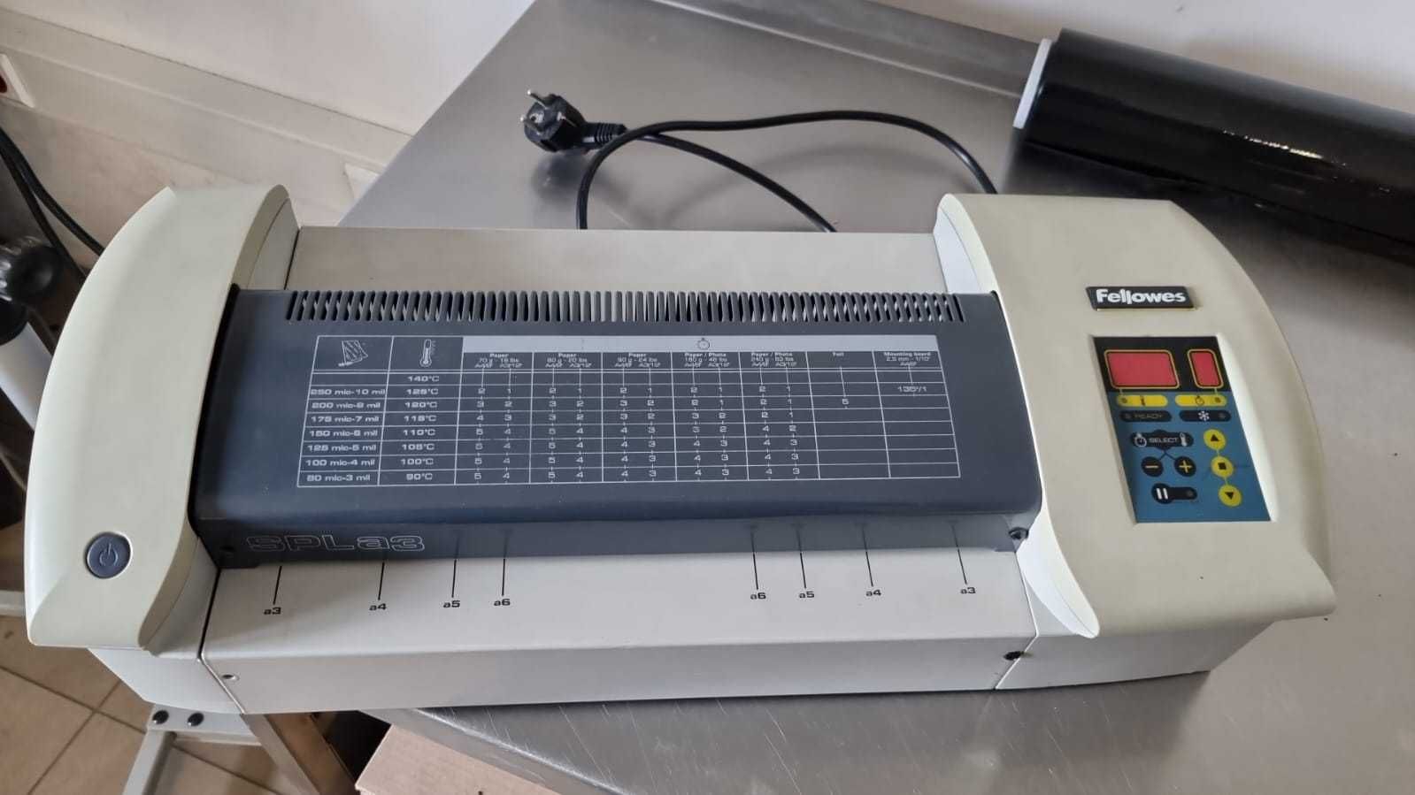 Laminator Fellowes Spla-3  o dużej wytrzymałości