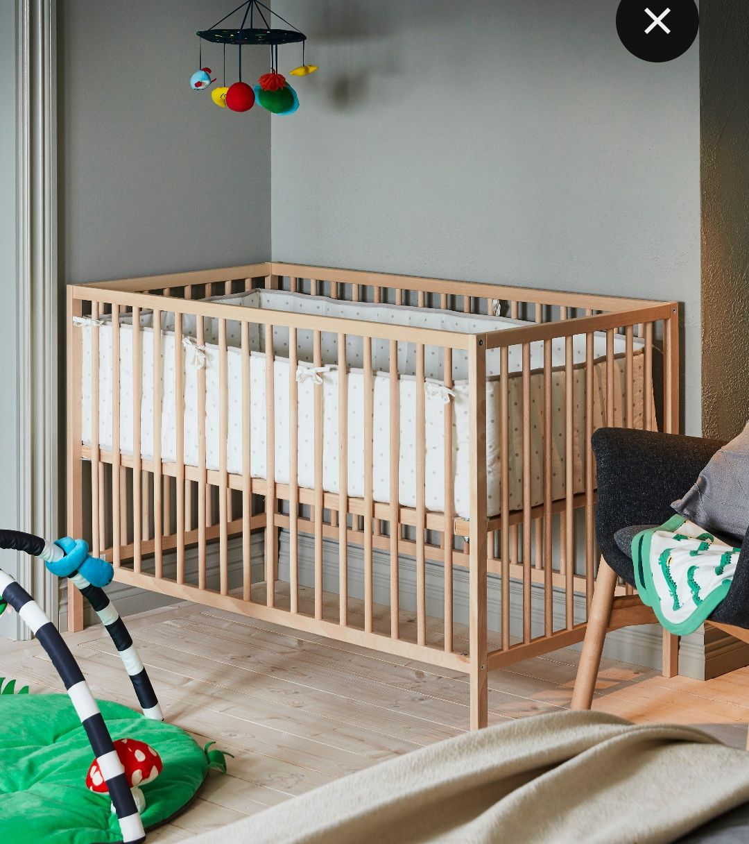 Łozeczko dziecięce , 60/120 Ikea
