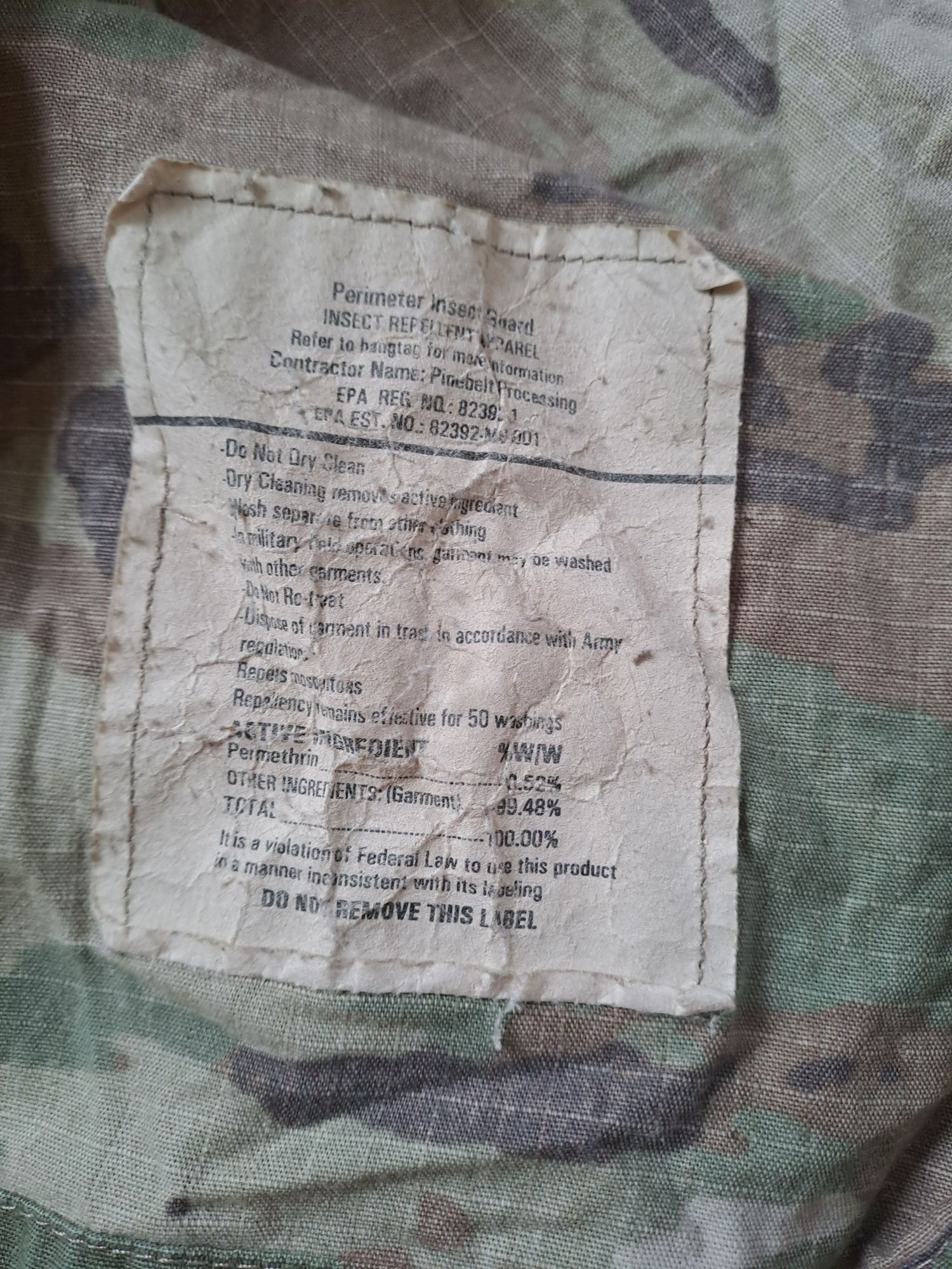 bluza mundurowa multicam
