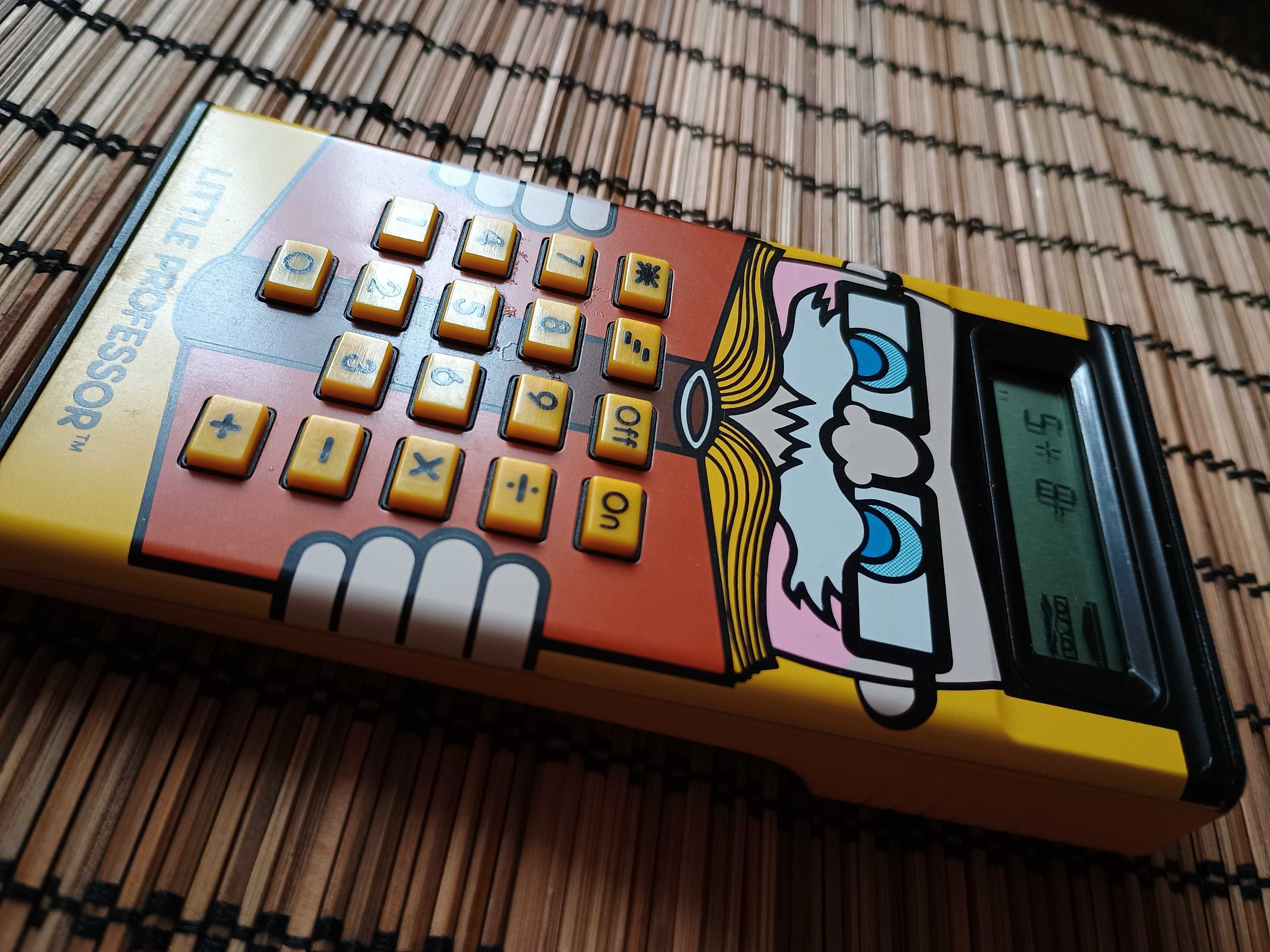 Kalkulator Little Professor do nauki podstaw matematyki
