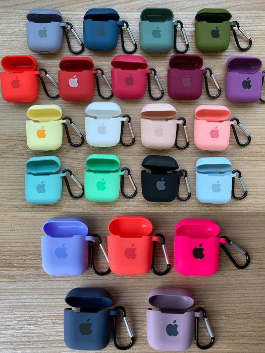 Чохол silicone case навушники Apple Airpods 2 силіконовий аірподс
