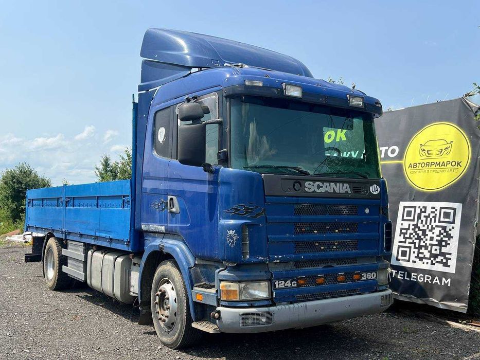 Scania 124 1997 бортова