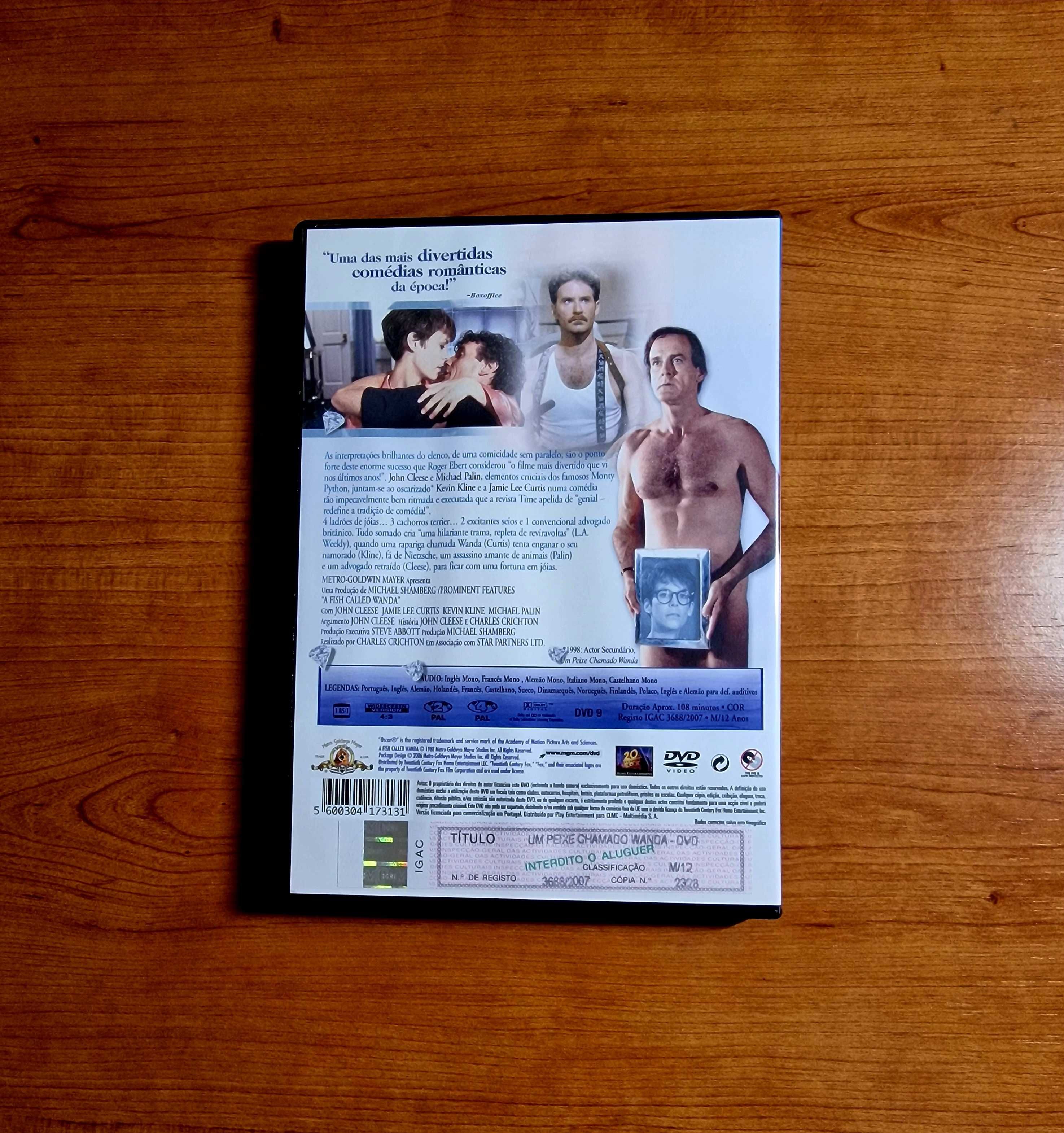 UM PEIXE CHAMADO WANDA (John Cleese/Jamie Lee Curtis/Kevin Kline)