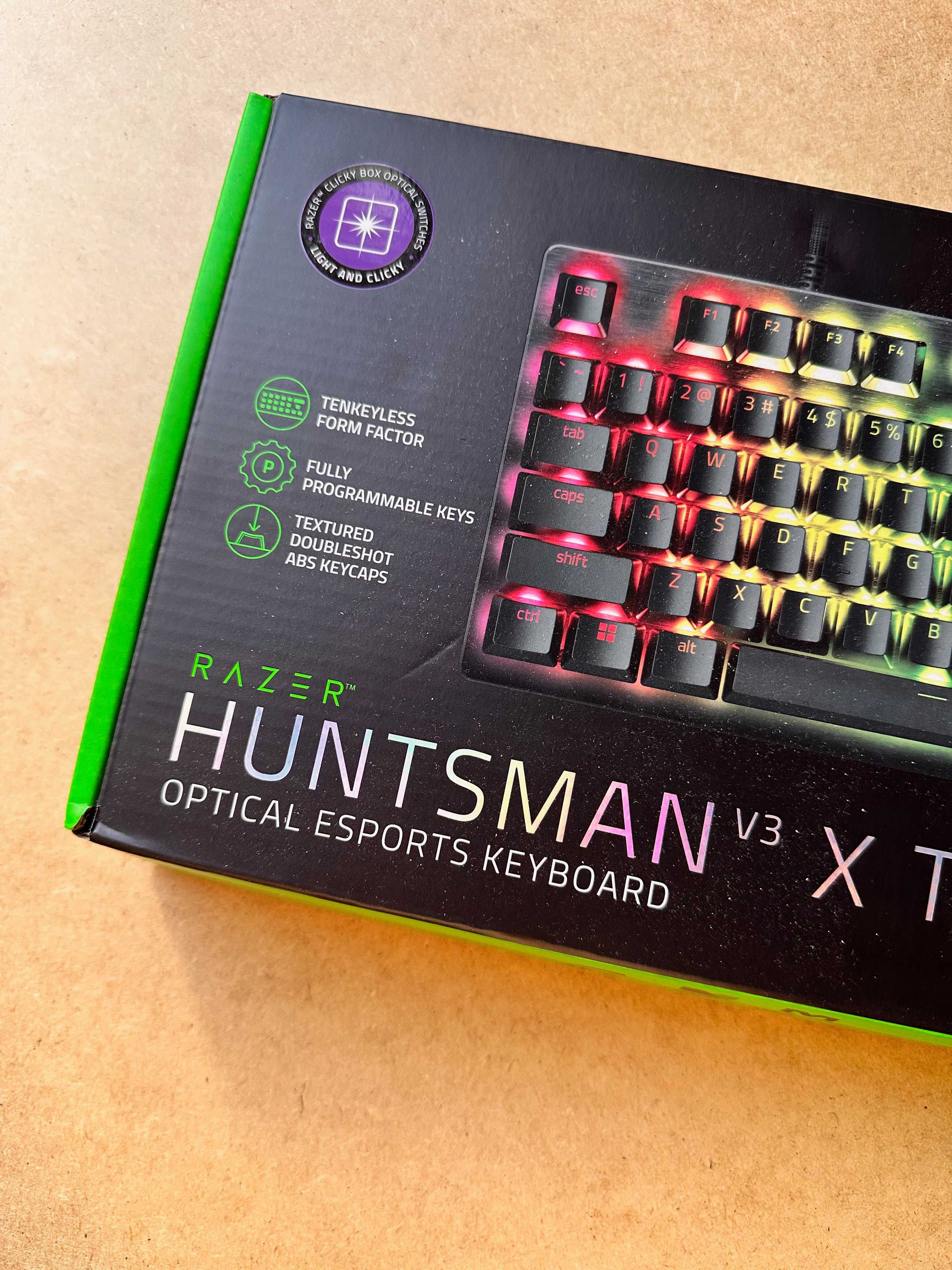 Teclado de gaming Razer Huntsman v3 Tenkeyless (novo)