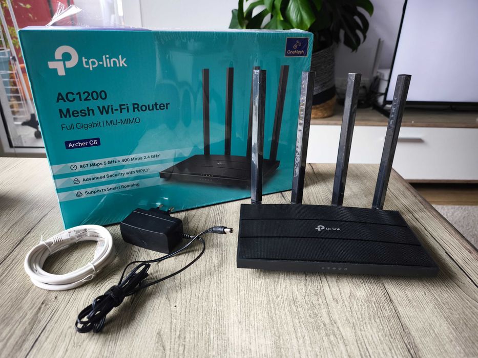 Router TP-Link Archer C6 V4 gwarancja