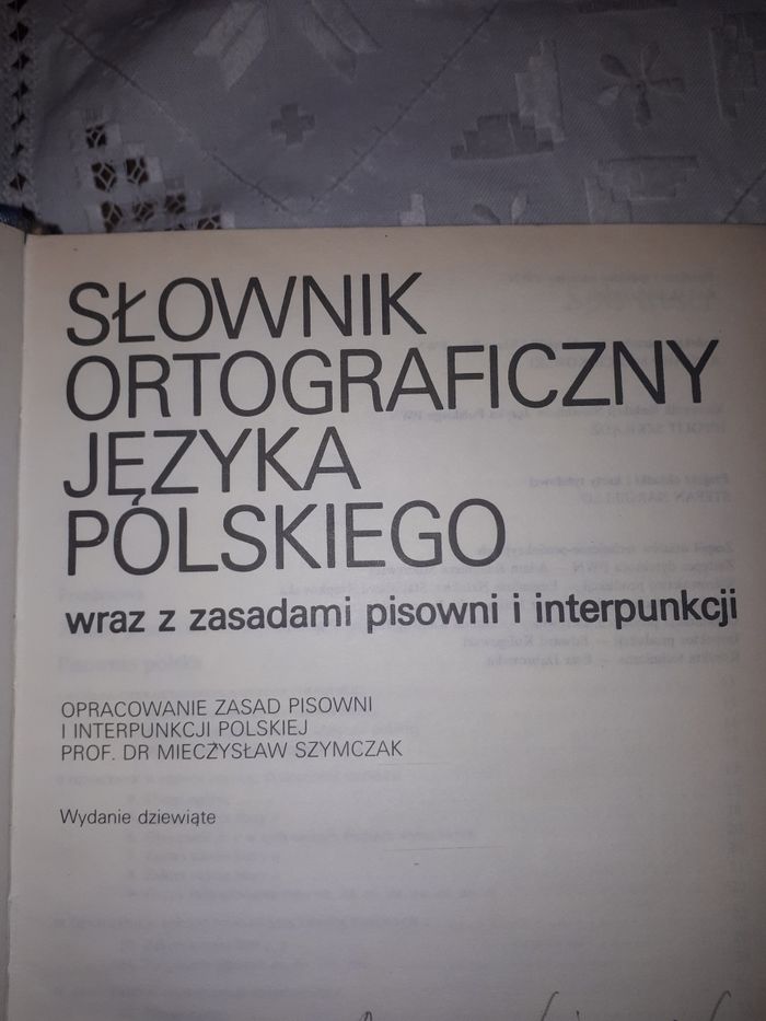 Słownik ortograficzny języka polskiego PWN