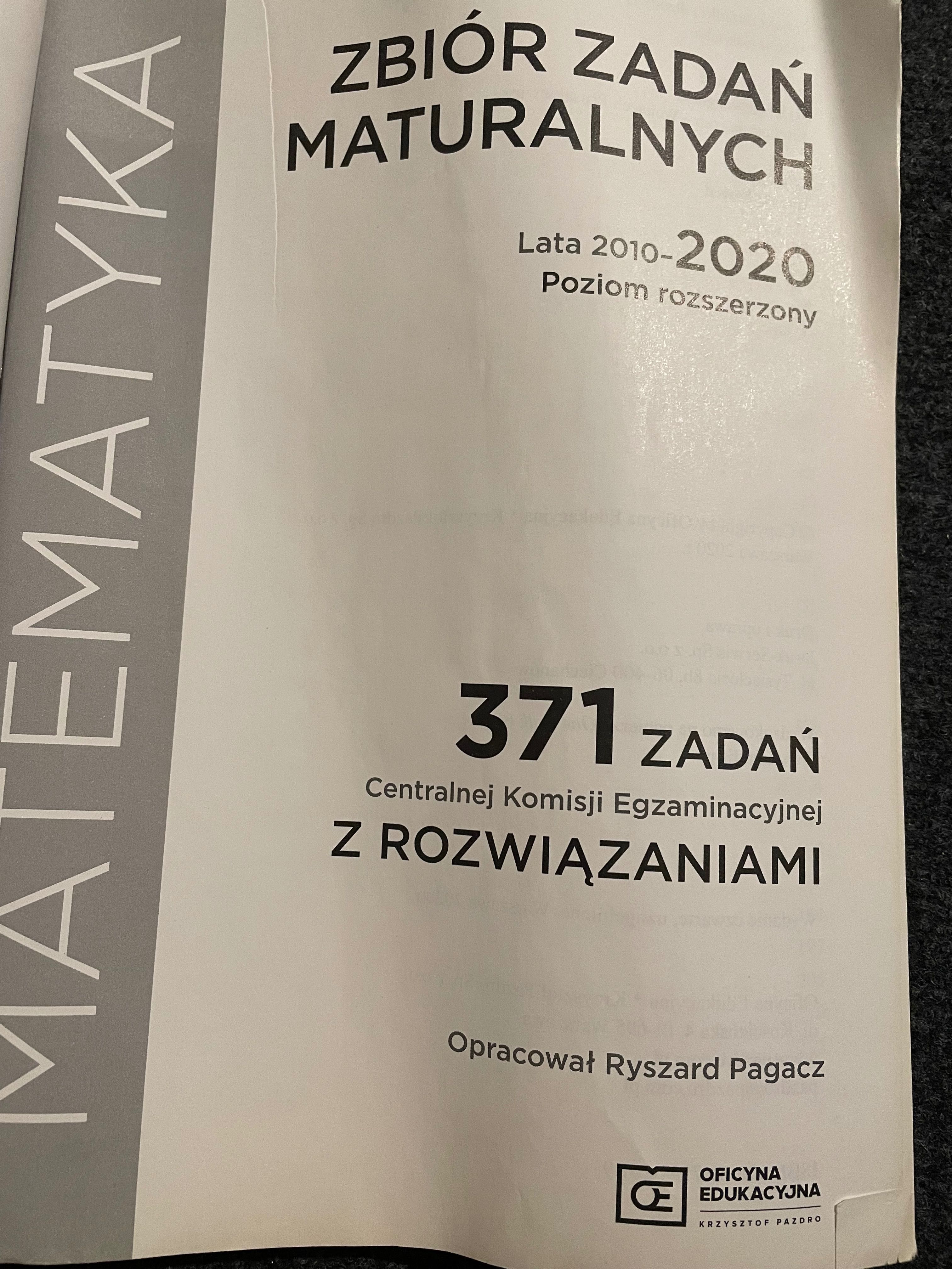 Maturalne karty pracy Matematyka poziom rozszerzony