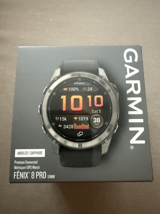 Garmin  Fenix 8 pro 51 mm Amolwd Saphire