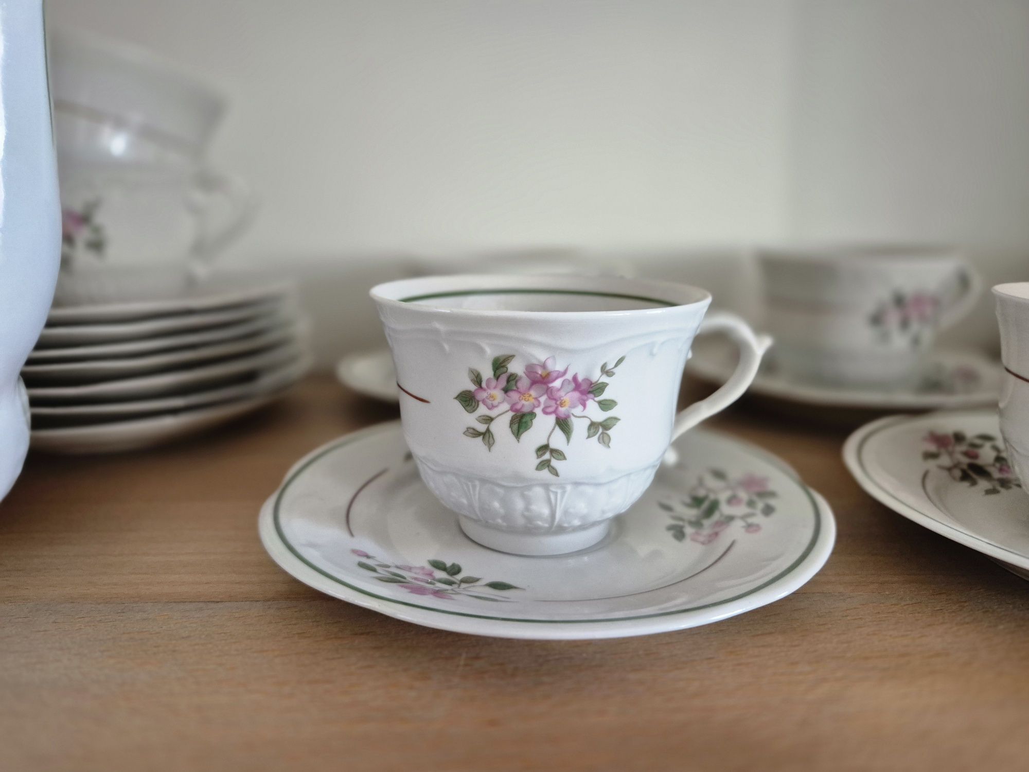 Serwis do kawy Włocławek porcelana 12 osób