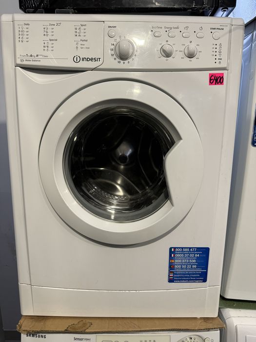 Indesit A+++ вузенька 6 кг пральна машина , машинка