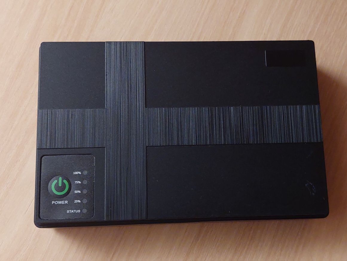 ДБЖ UPS DC1036P 10400mAh 36W GPON 12V/9V/5V/USB port / POE port чорний