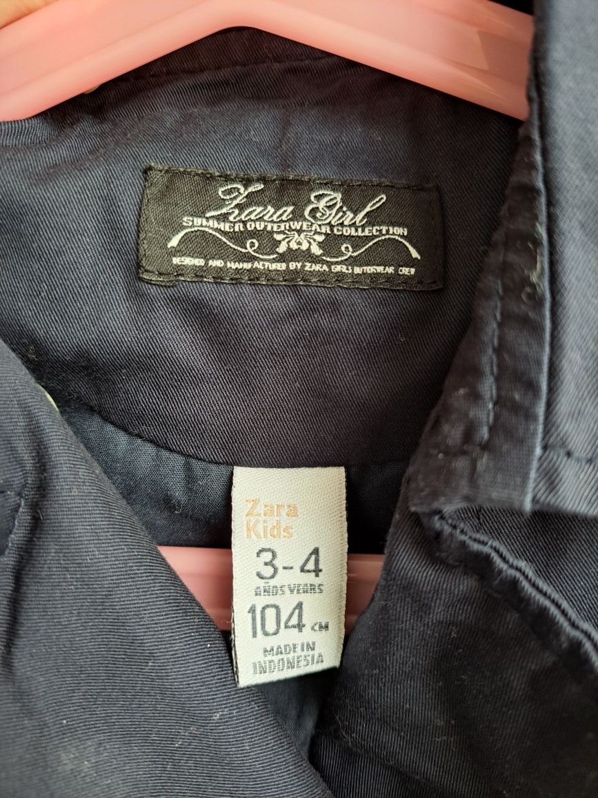 Płaszczyk zara kids rozm. 104