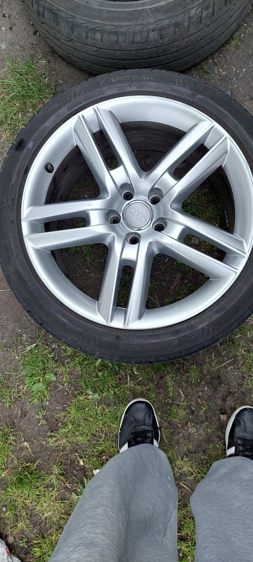 5x112 8,5j x 19” et45 audi OE a6 c7 s-line komplet alufelgi
