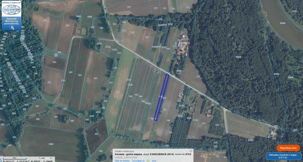 Działka rolna z możliwością zabudowy