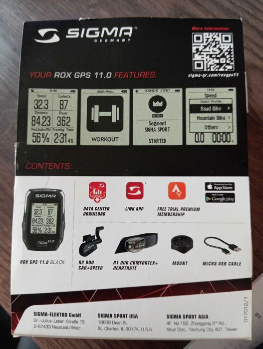 GPS bicicleta Sigma rox 11.0