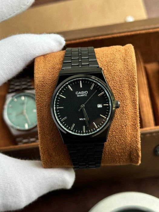 Годинник Casio MTP-B145 total black | Часы наручные vc 01 | Касио A159