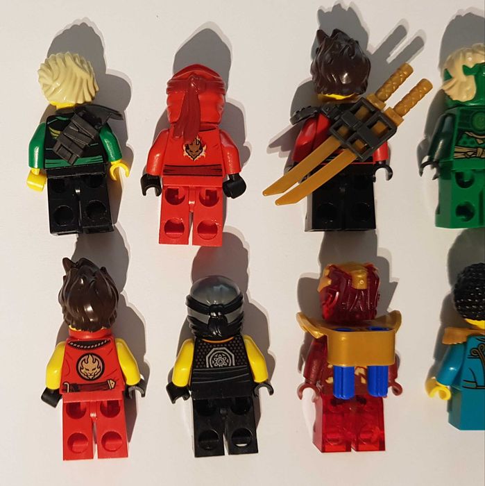Lego figurki ninjago Kai, Lloyd, Cole 8 szt.