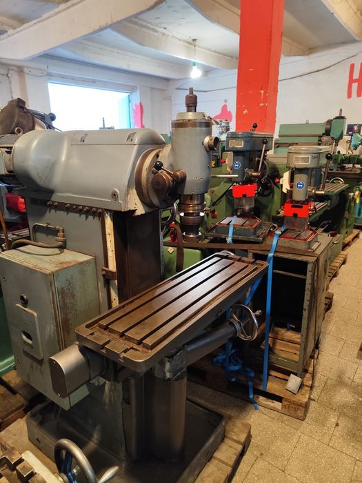 Tokarka eurometal cormak  Tug 40 frezarka wiertarka do metalu