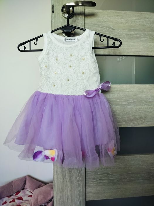 Sukienka dla dziewczynki 98 tiul tiulowa