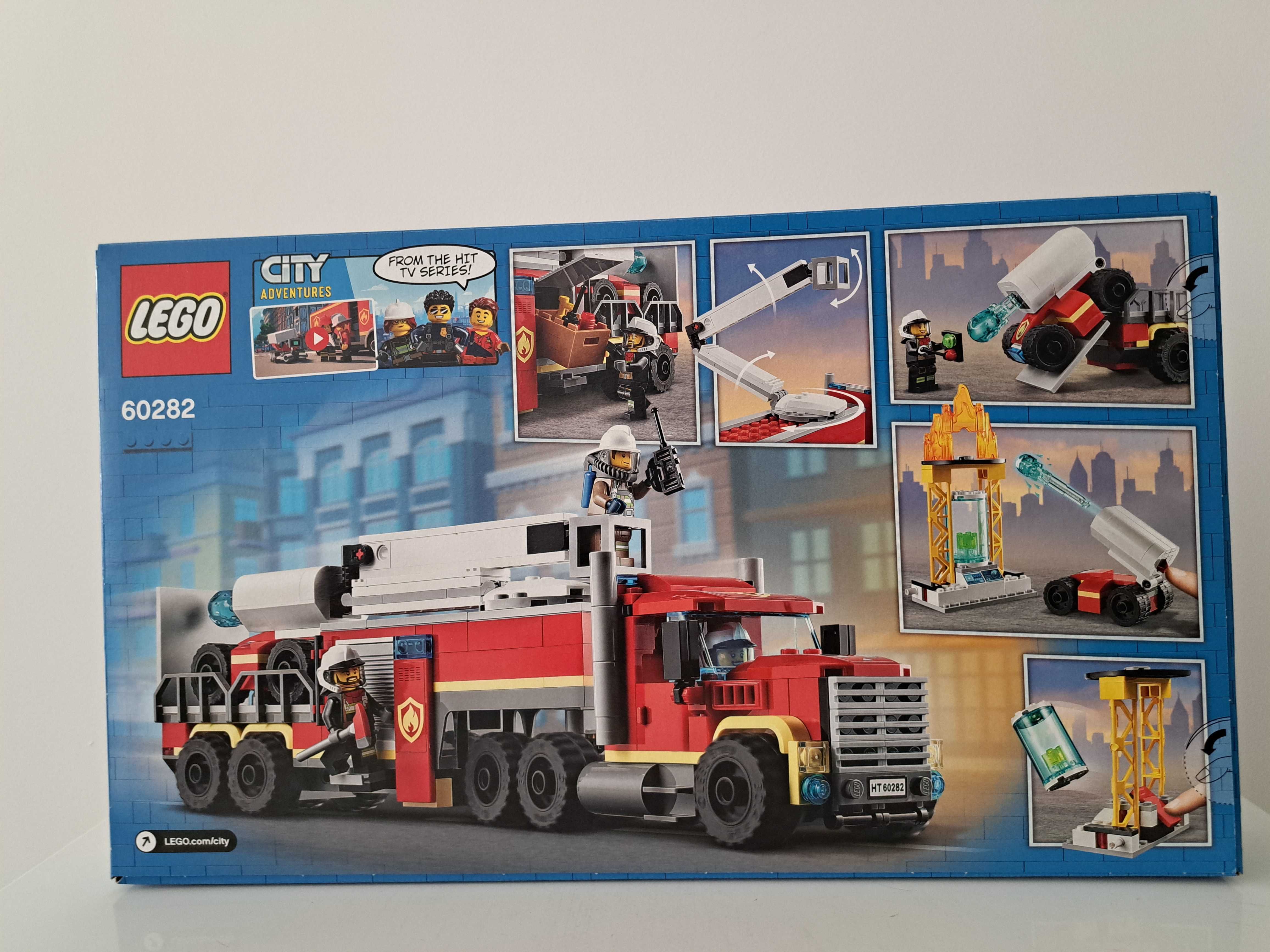 60282 LEGO City Fire Command Unit (descontinuado)